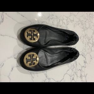 AUTHENTIC TORY BURCH REVA FLAT SIZE 7